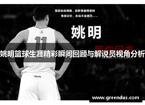姚明篮球生涯精彩瞬间回顾与解说员视角分析